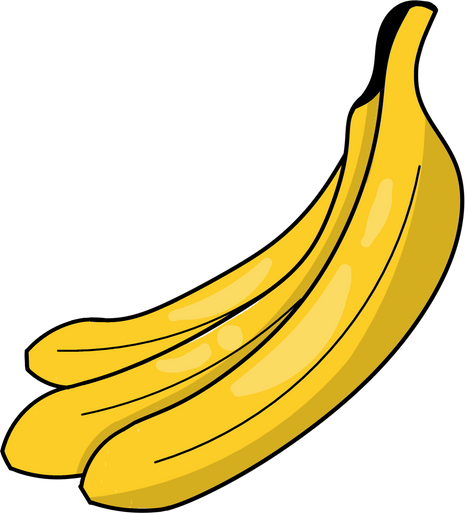 Bunch of Bananas Illustration